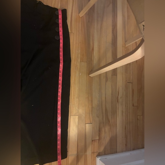 Side Button Wide Leg Pant - Picture 7 of 7